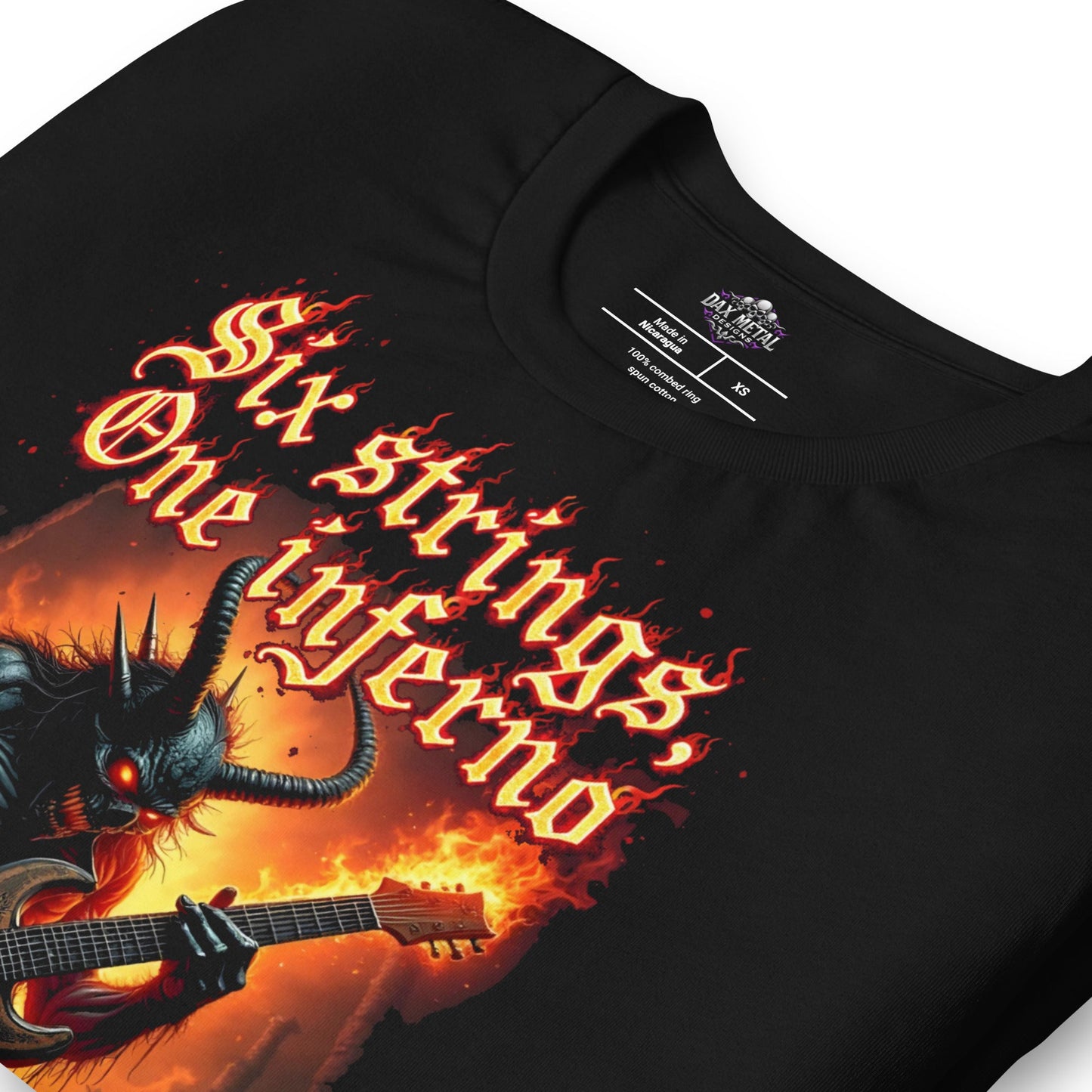 Die 4 Elemente "Feuer" - T-Shirt - Dax Metal Designs