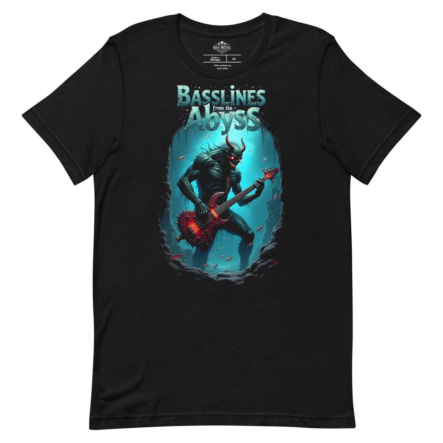 Die 4 Elemente "Wasser" - T-Shirt - Dax Metal Designs