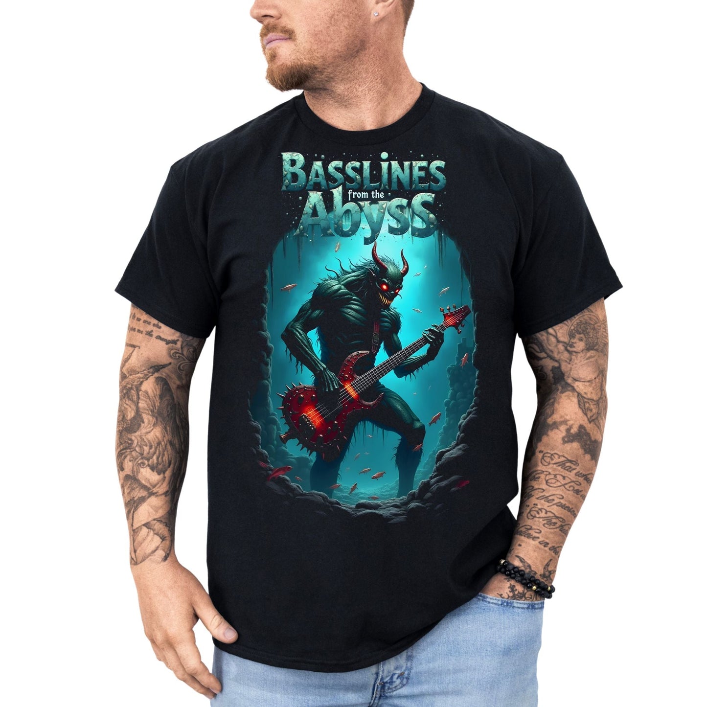 Die 4 Elemente "Wasser" - T-Shirt - Dax Metal Designs