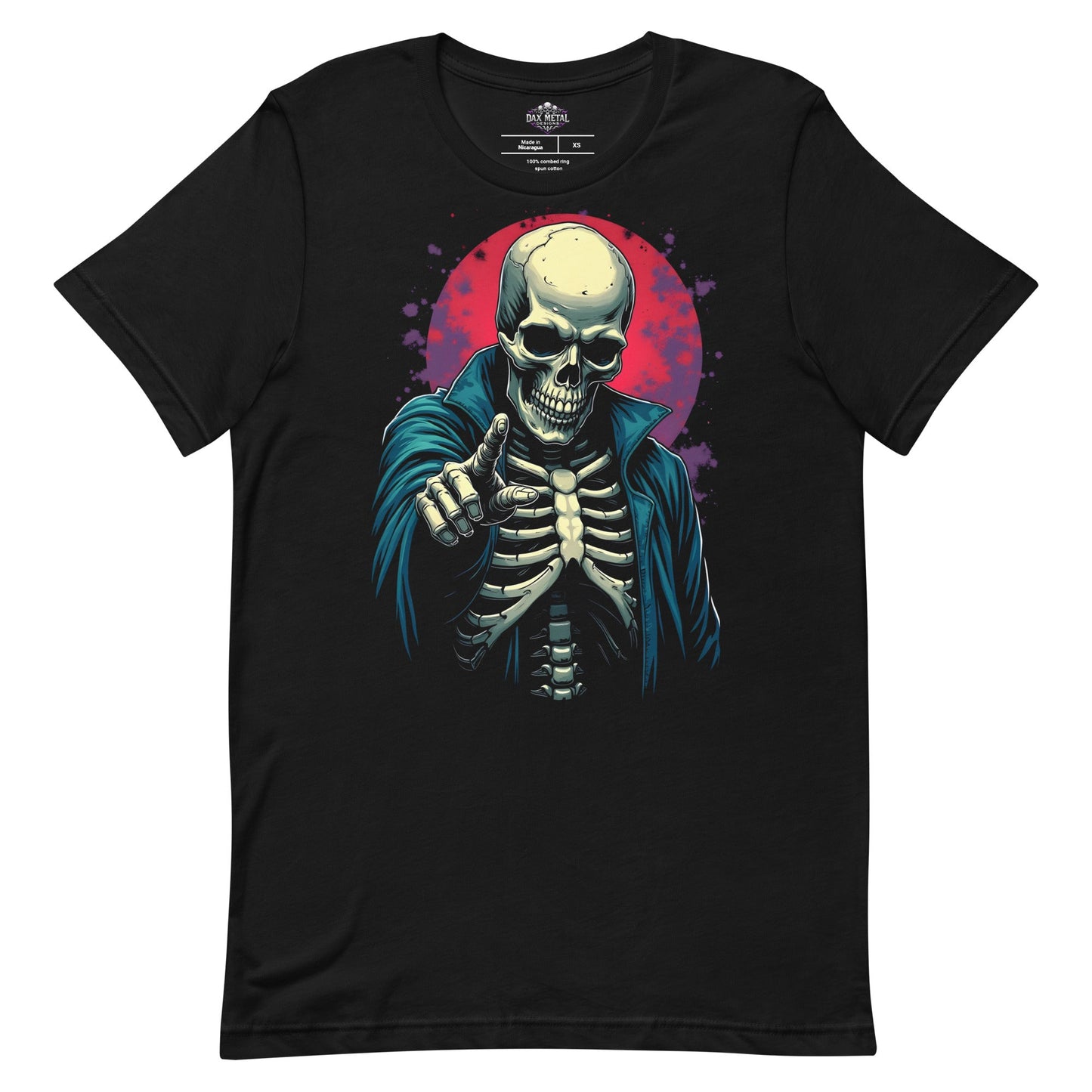 I want you -T-Shirt Heavy Metal T-Shirt Skelett T-Shirt von Dax Metal Designs – Bella+Canvas