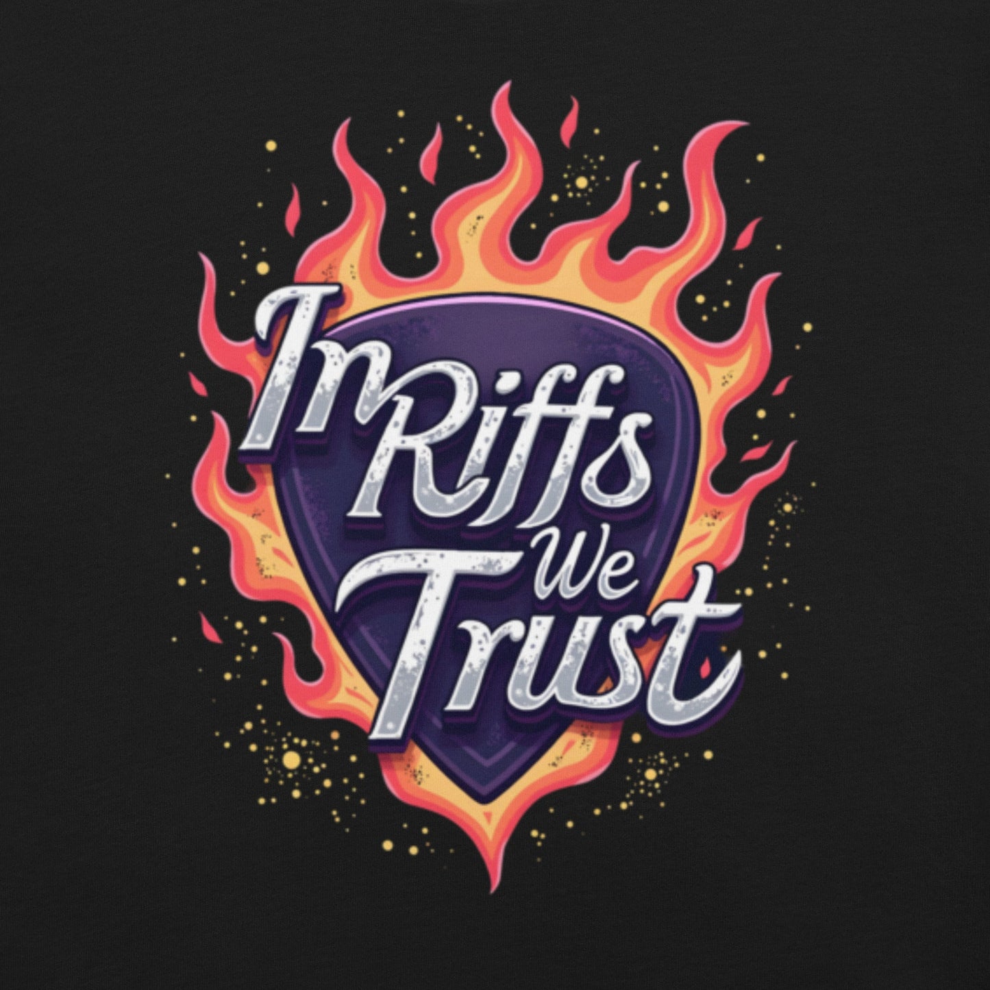 In Riffs we trust - T-Shirt - Dax Metal Designs