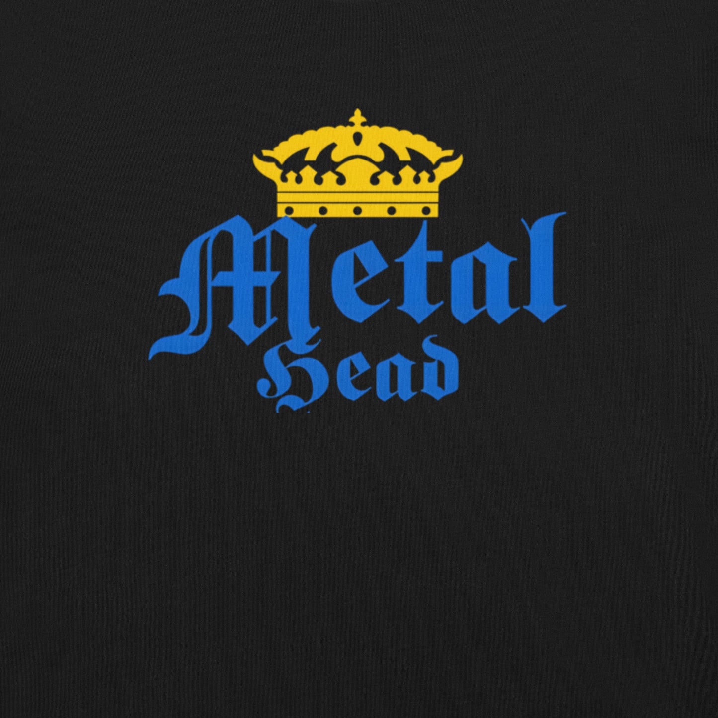 Metalhead Crown - T-Shirt - Dax Metal Designs
