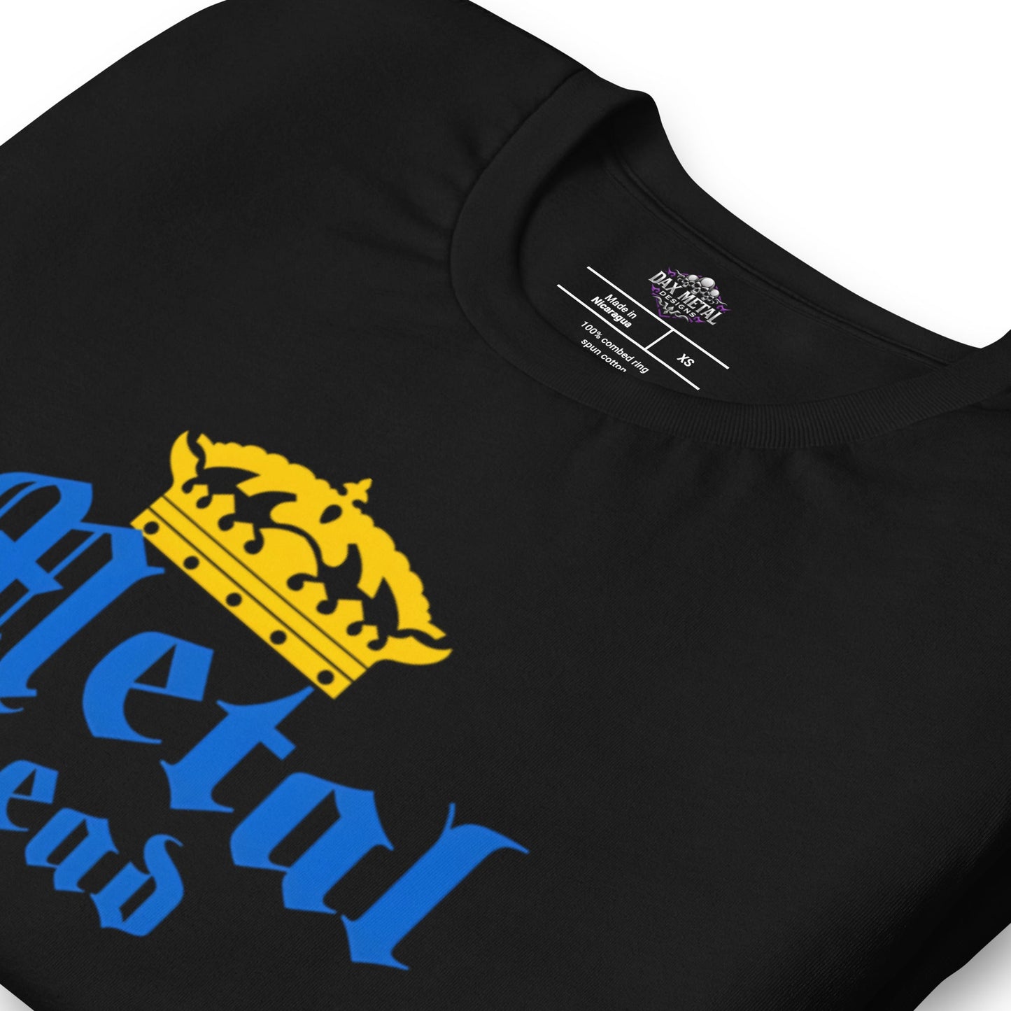 Metalhead Crown - T-Shirt - Dax Metal Designs