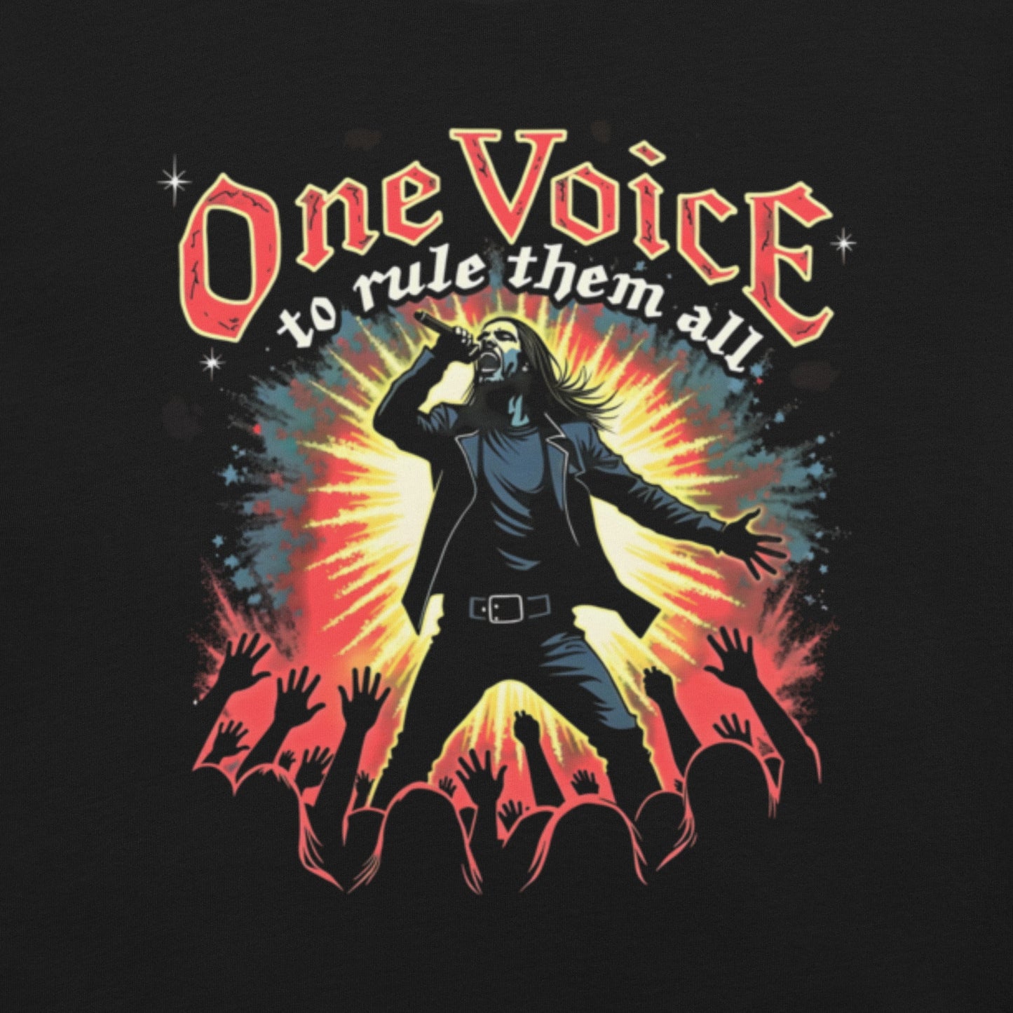 One Voice to rule them all - T-Shirt - Dax Metal Designs