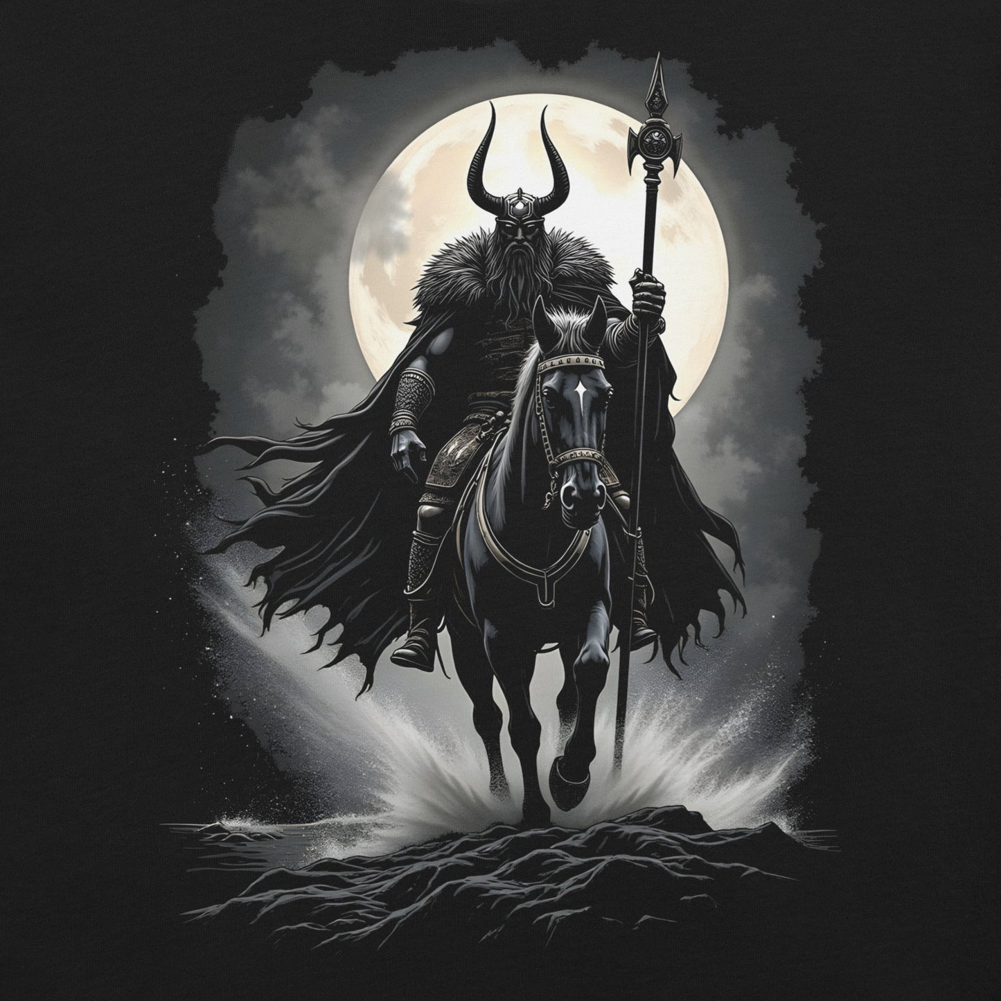 Ride to Valhalla - T-Shirt - Dax Metal Designs