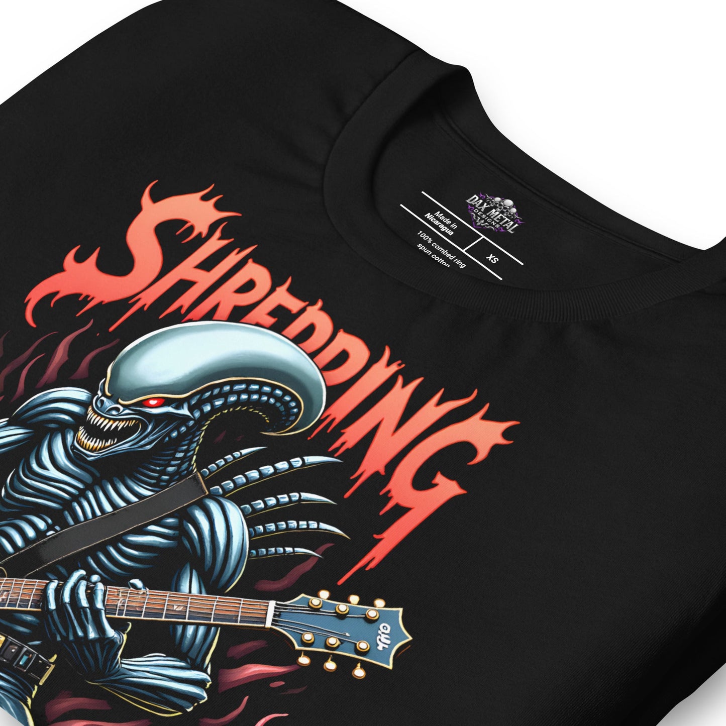 Shredding across the Universe - T-Shirt - Dax Metal Designs