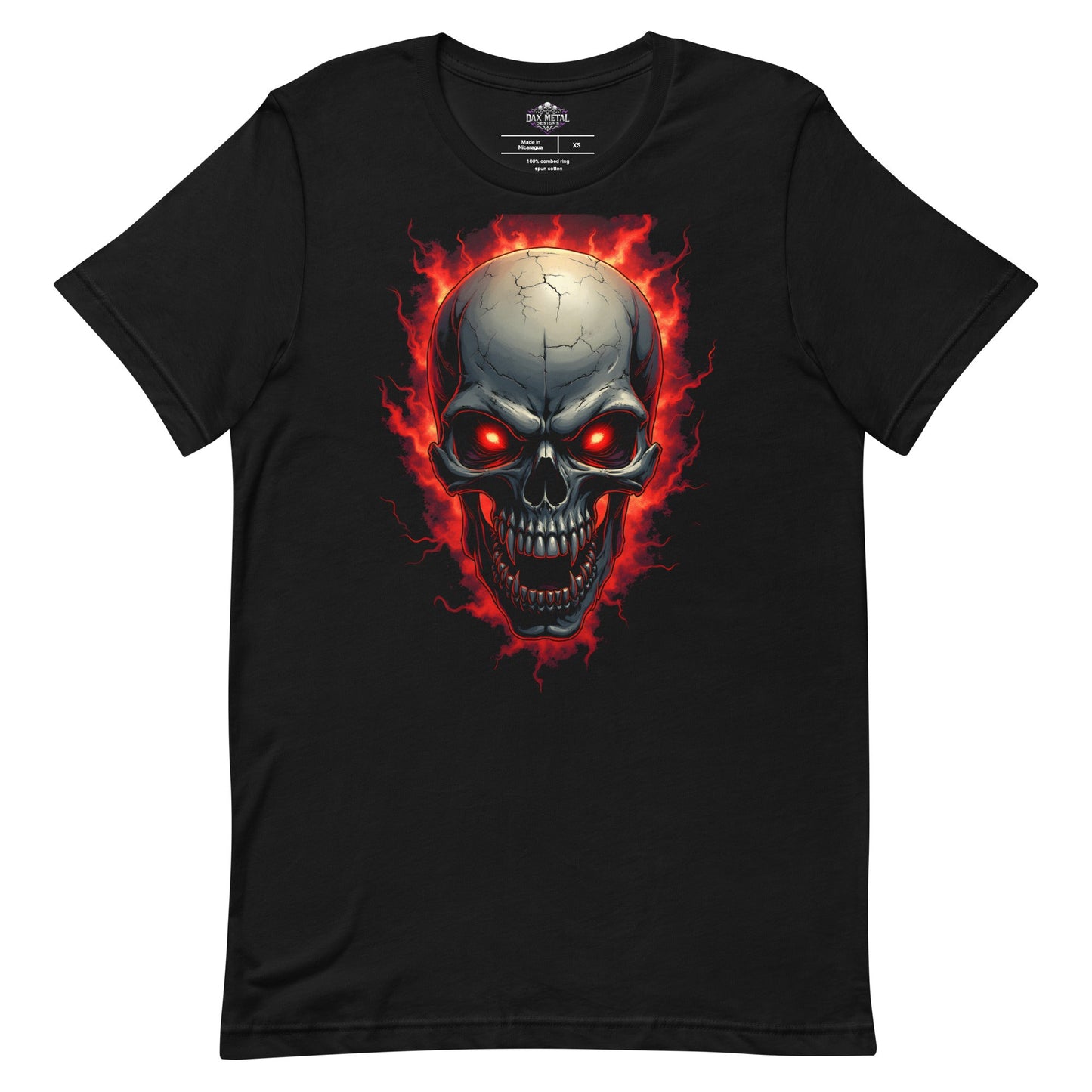 Skull 2 - T-Shirt - Dax Metal Designs