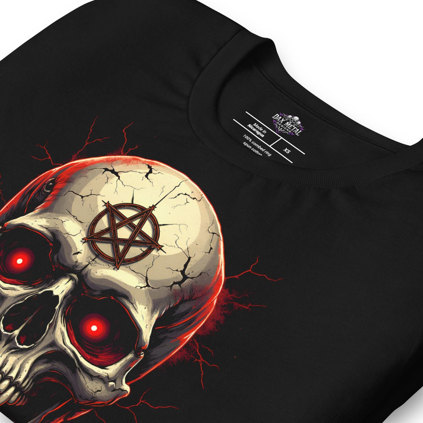 Skull 3 - T-Shirt - Dax Metal Designs