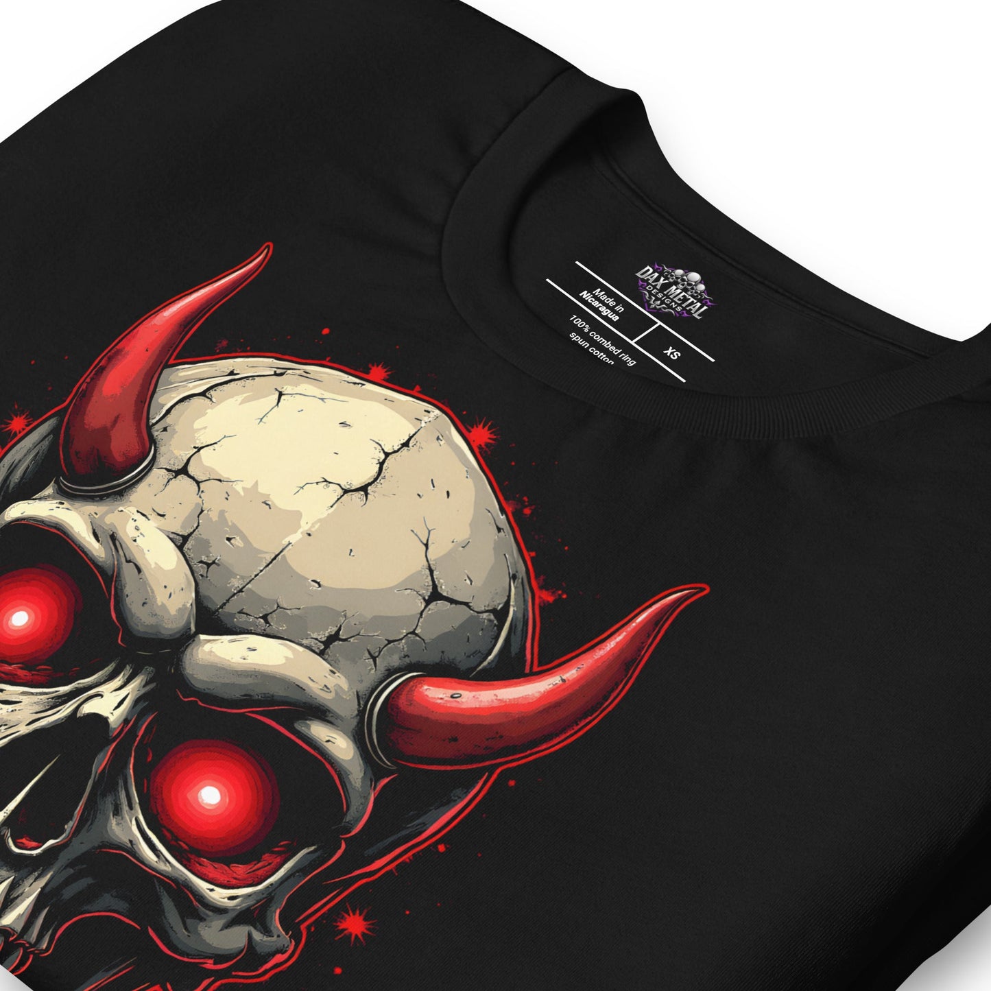 Skull 4 - T-Shirt - Dax Metal Designs