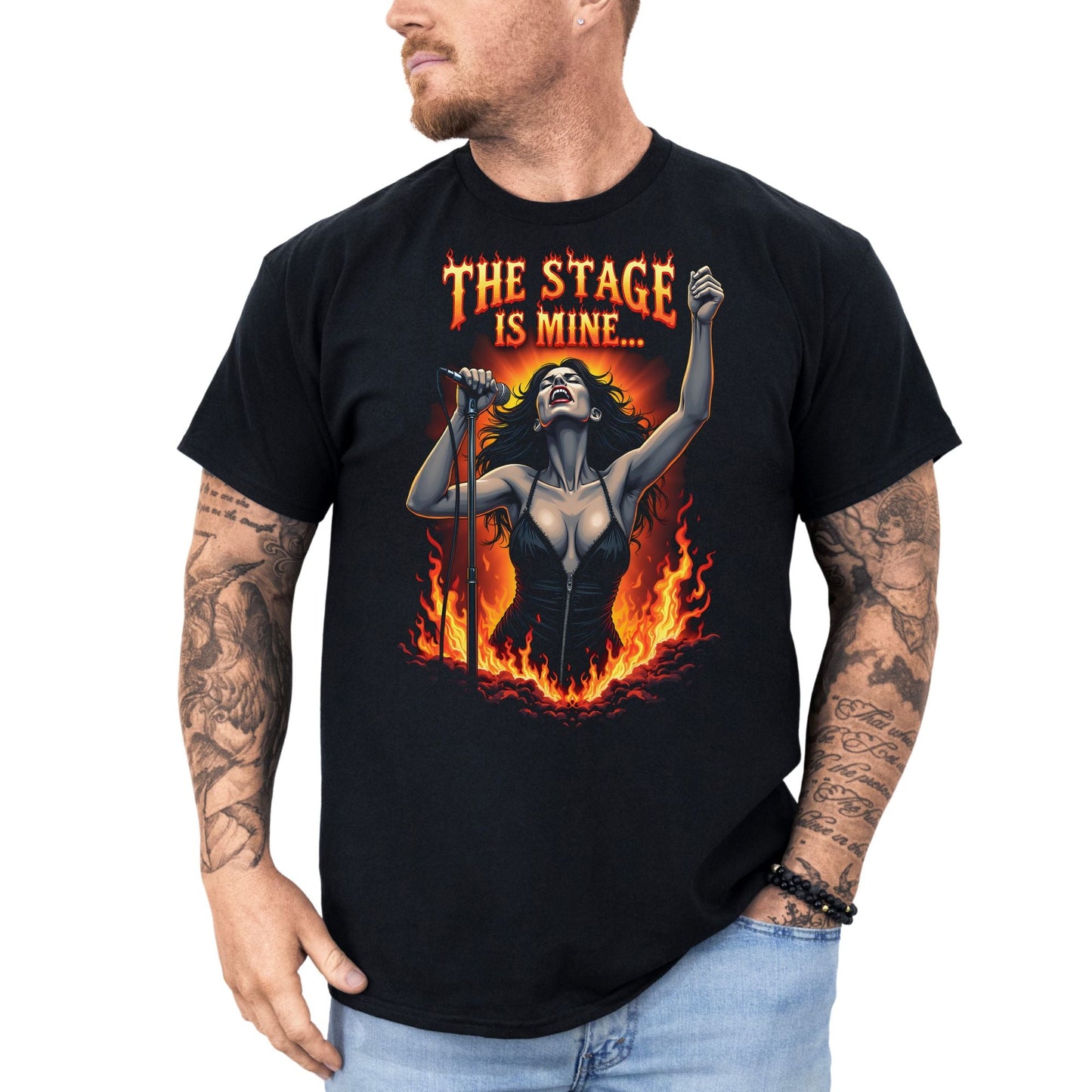 The Stage is mine - T-Shirt - Dax Metal Designs