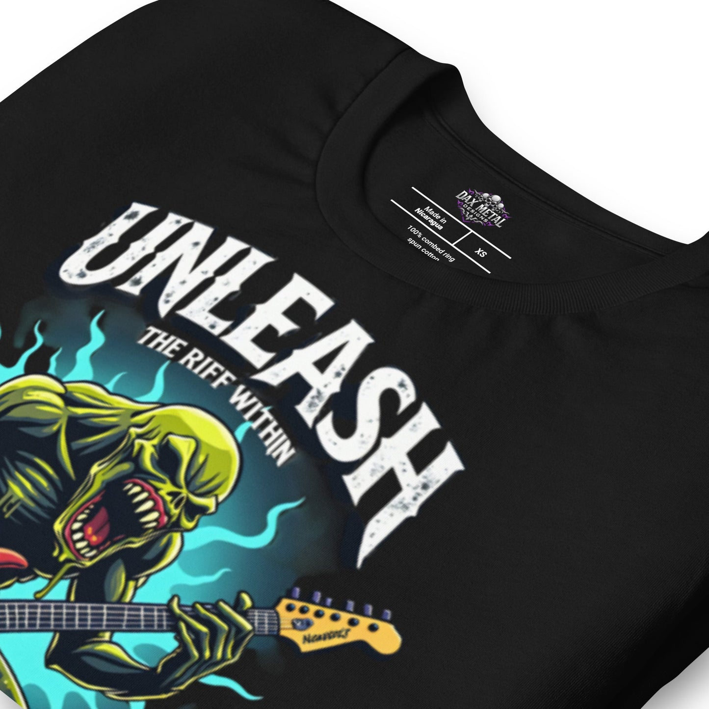Unleash the Riff within 2 - T-Shirt - Dax Metal Designs
