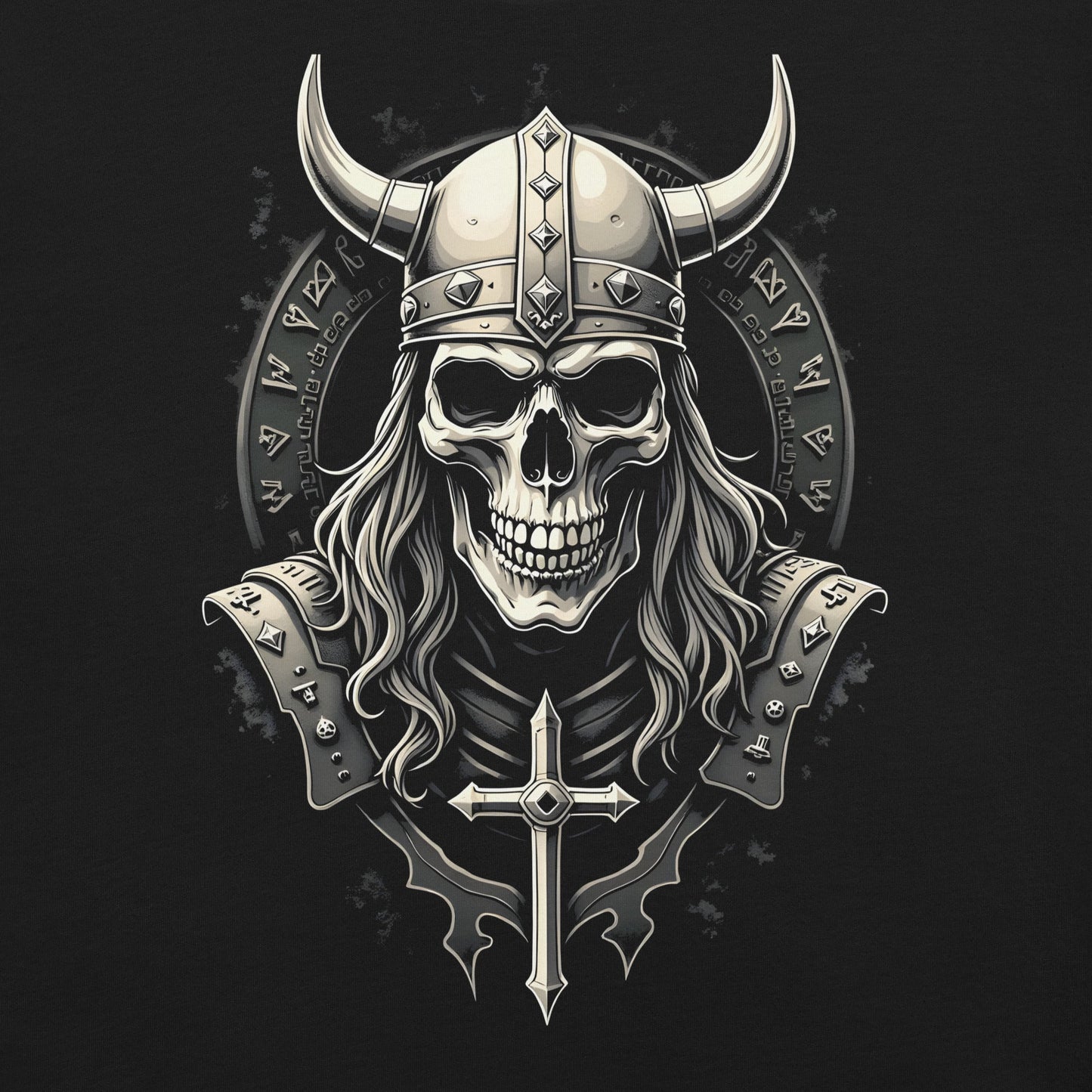Warrior of Death - T-Shirt - Dax Metal Designs