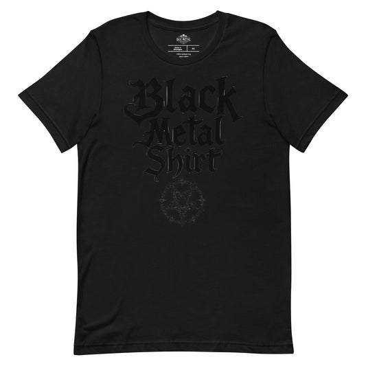 Black Metal Shirt - T-Shirt - Dax Metal Designs
