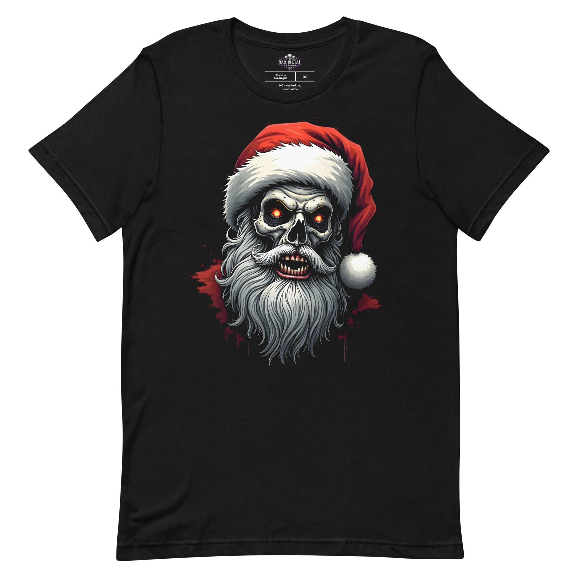 Dead Santa -T-Shirt Heavy Metal T-Shirt Christmas Weihnachts T-Shirt von Dax Metal Designs – Bella+Canvas
