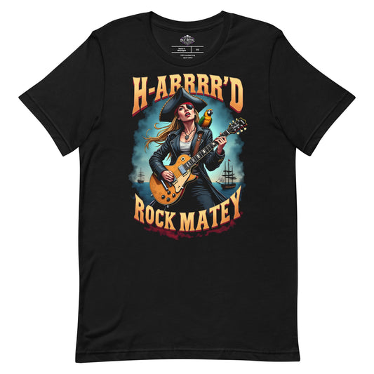 H - ARRRRD Rock Matey 1 - T-Shirt - Dax Metal Designs