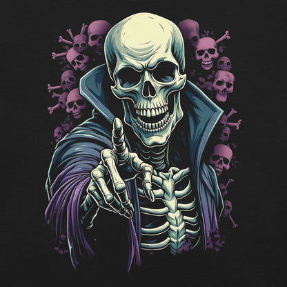 I see you -T-Shirt Heavy Metal T-Shirt Skelett T-Shirt von Dax Metal Designs – Bella+Canvas
