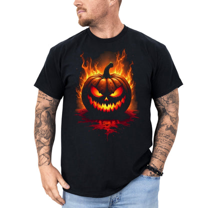 Jack - O - Lantern - T-Shirt - Dax Metal Designs