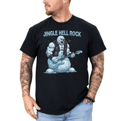Jingle Hell Rock - T-Shirt - Dax Metal Designs