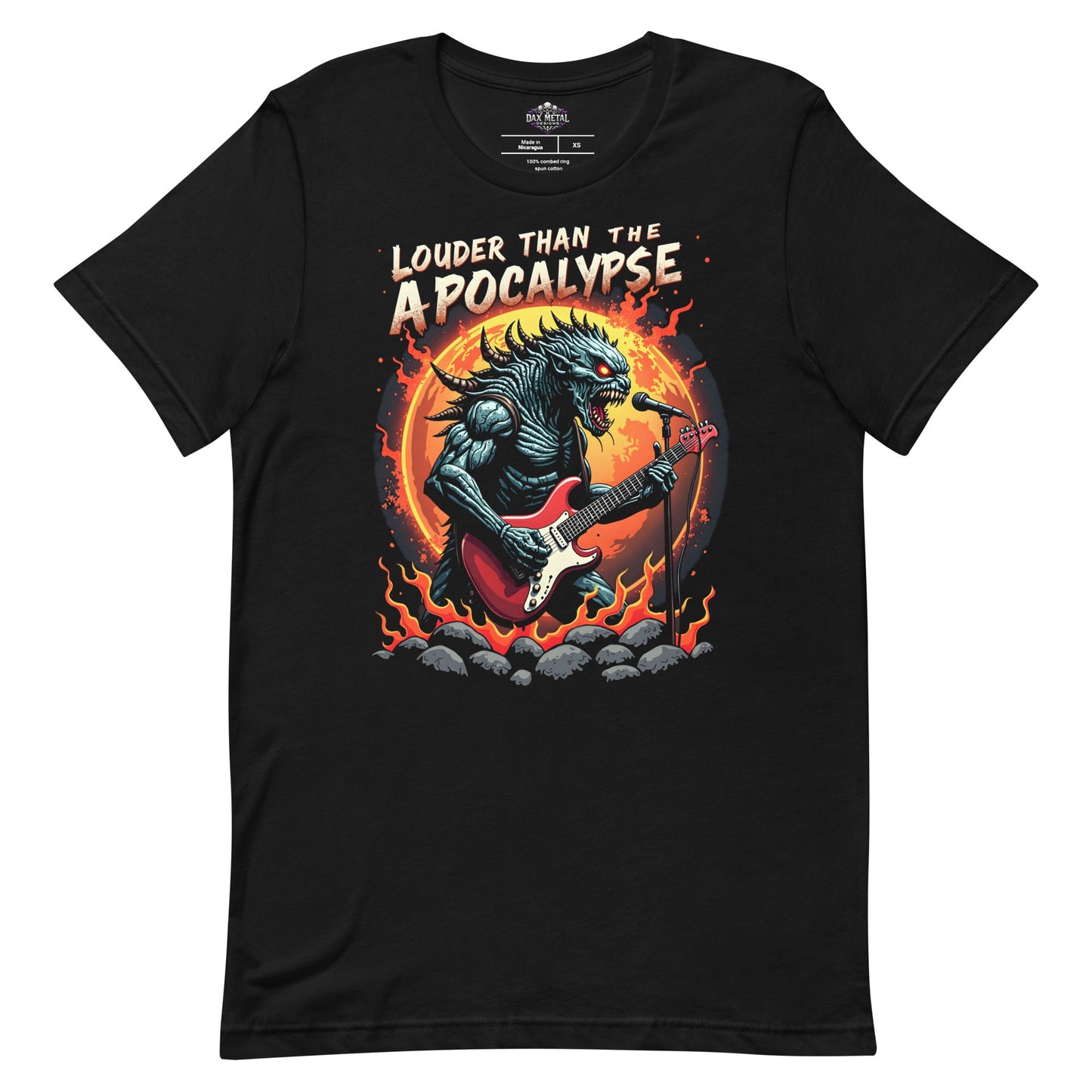 Louder than the Apocalypse - T-Shirt - Dax Metal Designs