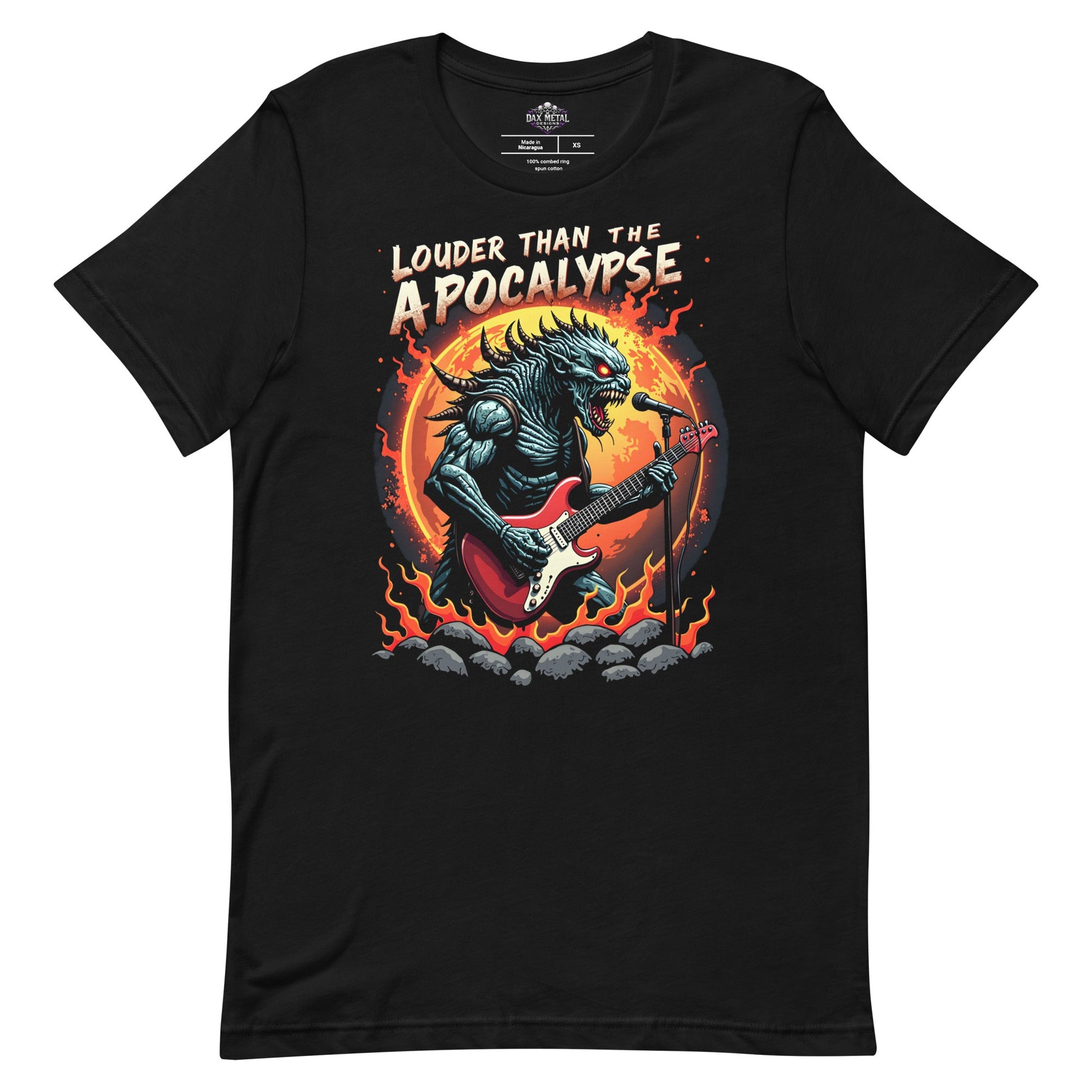 Louder than the Apocalypse - T-Shirt - Dax Metal Designs