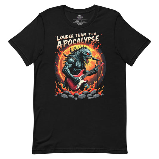 Louder than the Apocalypse - T-Shirt - Dax Metal Designs