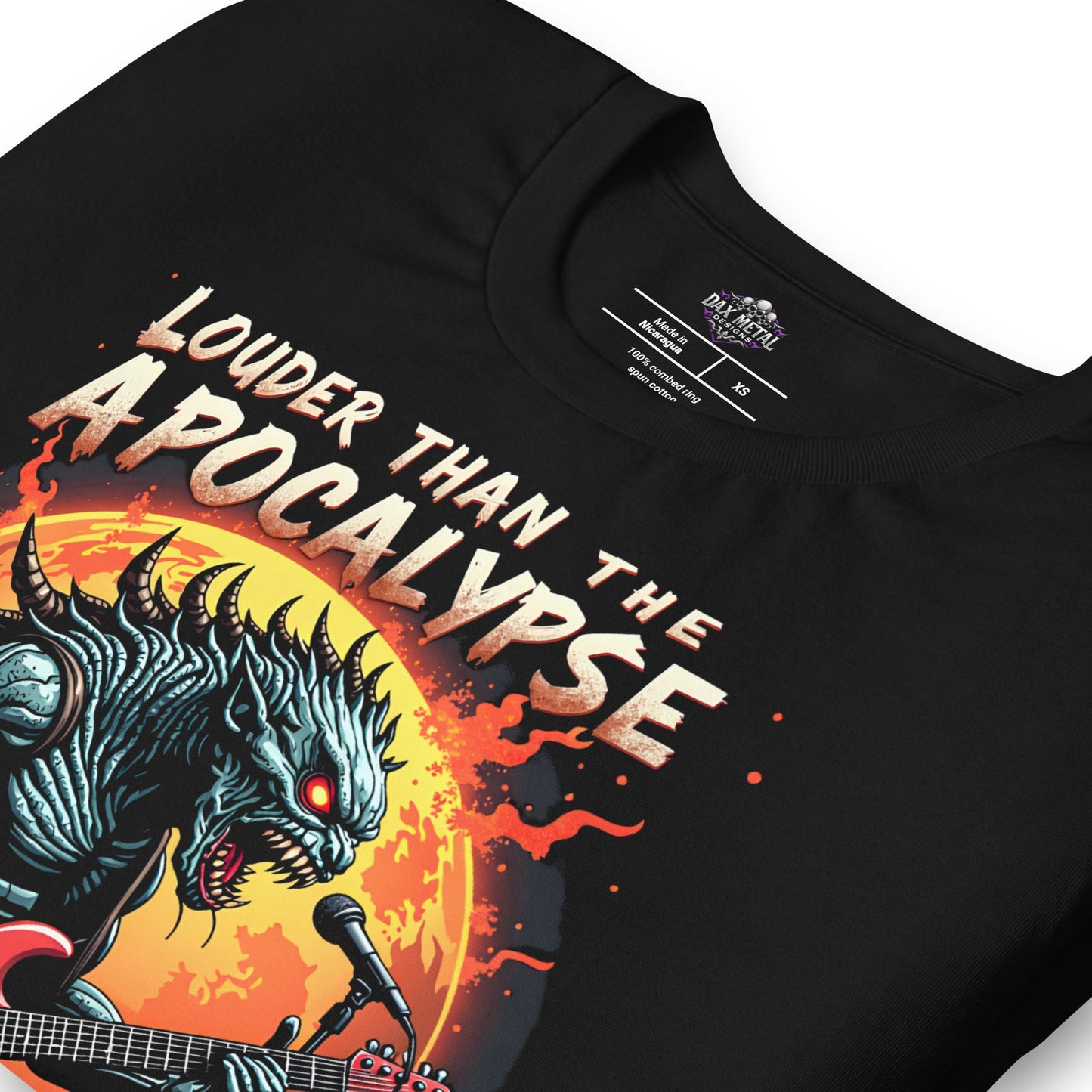 Louder than the Apocalypse - T-Shirt - Dax Metal Designs