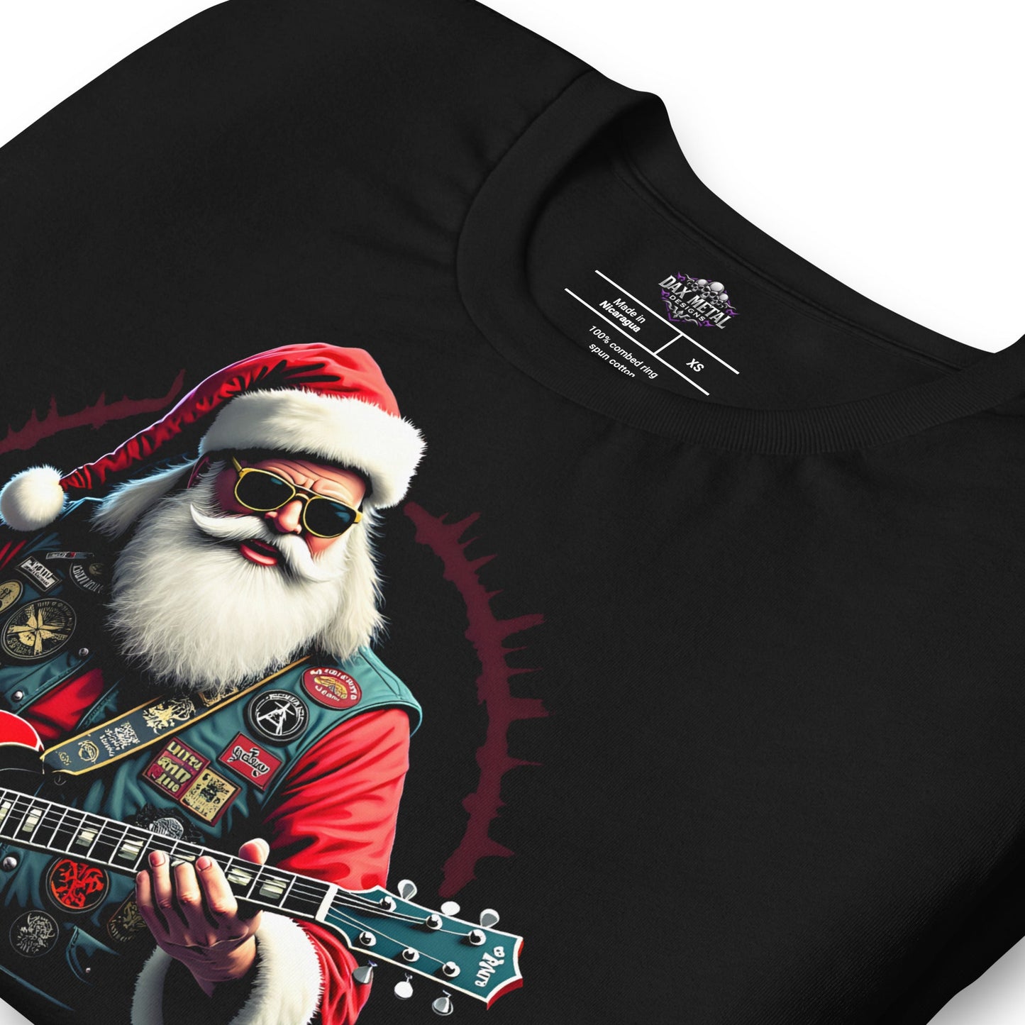 Merry Metal X-Mas 3 -T-Shirt Heavy Metal T-Shirt Christmas Weihnachts T-Shirt von Dax Metal Designs – Bella+Canvas
