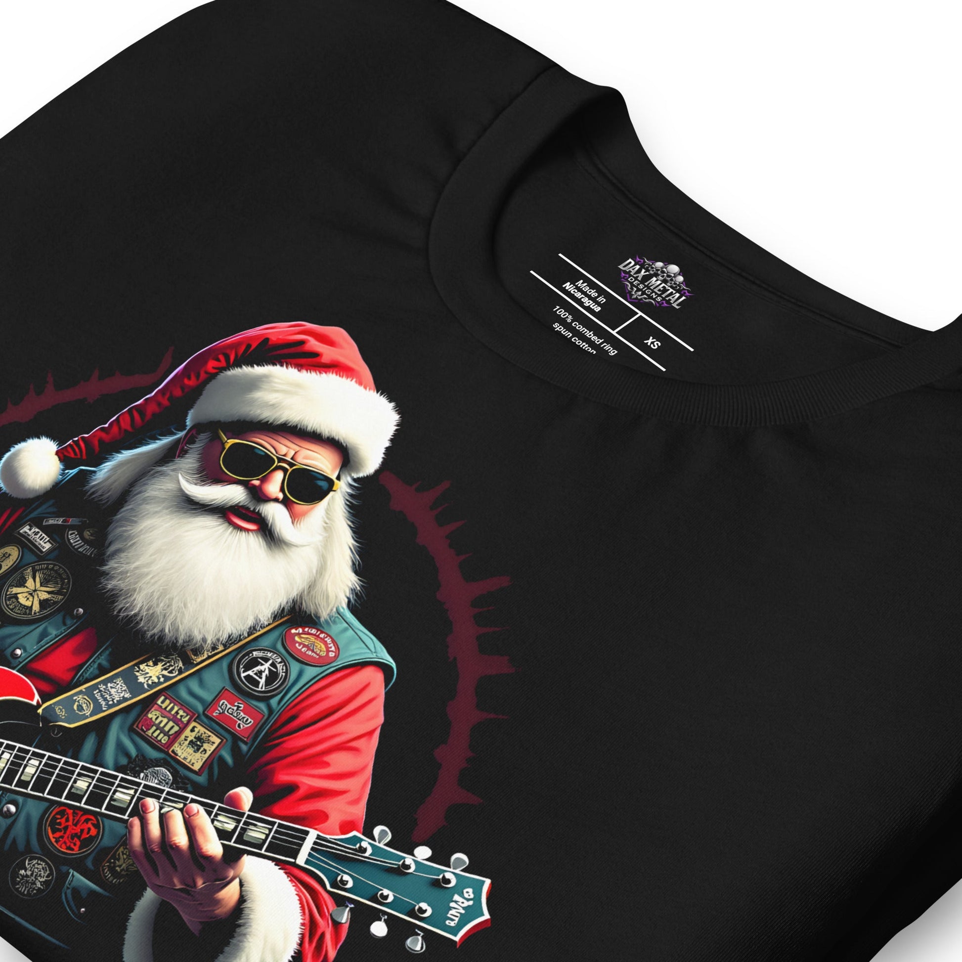 Merry Metal X-Mas 3 -T-Shirt Heavy Metal T-Shirt Christmas Weihnachts T-Shirt von Dax Metal Designs – Bella+Canvas
