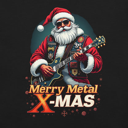 Merry Metal X-Mas 4 -T-Shirt Heavy Metal T-Shirt Christmas Weihnachts T-Shirt von Dax Metal Designs – Bella+Canvas
