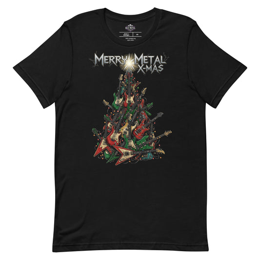 Metal Tree -T-Shirt Heavy Metal T-Shirt Christmas Weihnachts T-Shirt von Dax Metal Designs – Bella+Canvas
