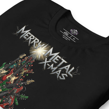 Metal Tree -T-Shirt Heavy Metal T-Shirt Christmas Weihnachts T-Shirt von Dax Metal Designs – Bella+Canvas

