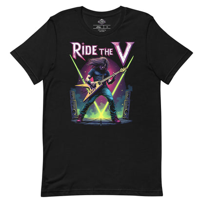 Ride the V -Heavy Metal T-Shirt von Dax Metal Designs – Bella+Canvas 