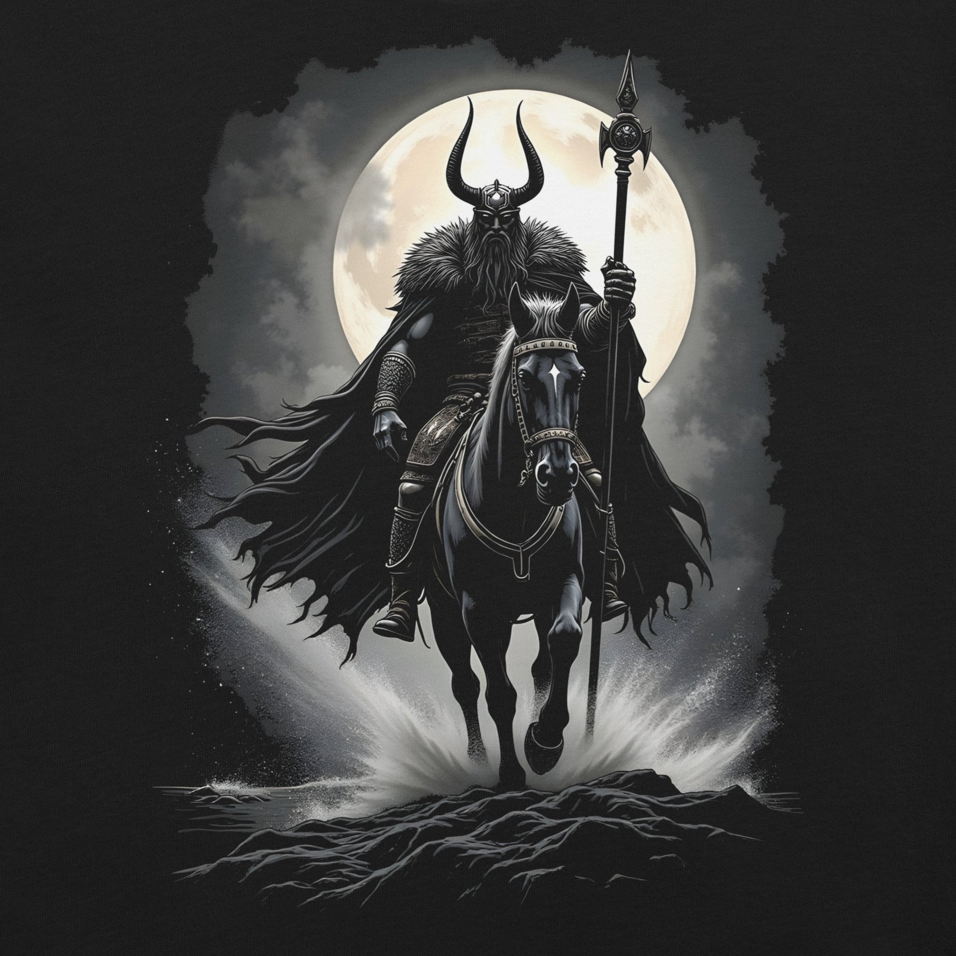 Ride to Valhalla - T-Shirt - Dax Metal Designs 