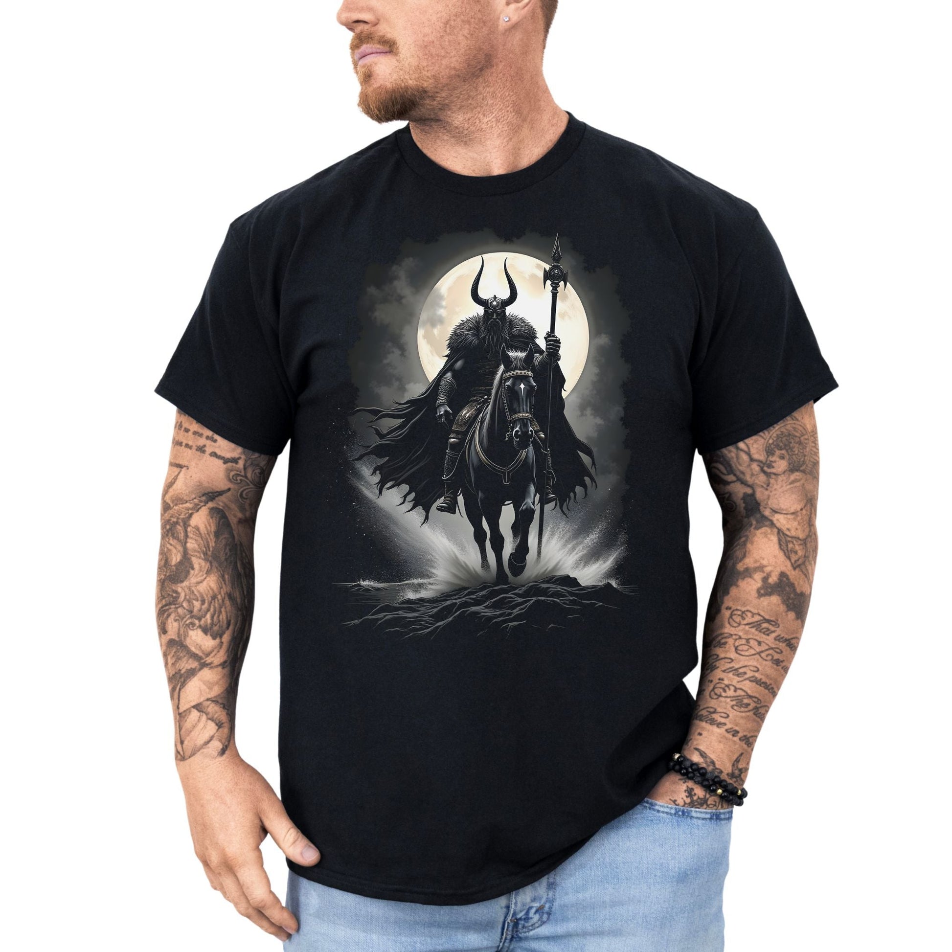 Ride to Valhalla - T-Shirt - Dax Metal Designs 