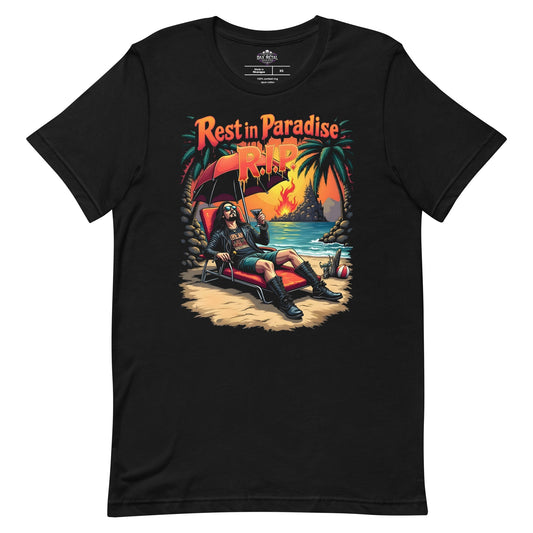 RIP - Rest in Paradise -T-Shirt Heavy Metal T-Shirt von Dax Metal Designs – Bella+Canvas