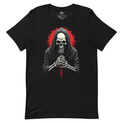 Sänger der Dunkelheit -T-Shirt Heavy Metal T-Shirt Sänger-T-Shirt  von Dax Metal Designs – Bella+Canvas

