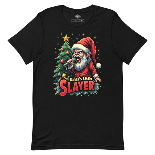 Santa's little Slayer 1 -T-Shirt Heavy Metal T-Shirt Christmas Weihnachts T-Shirt von Dax Metal Designs – Bella+Canvas

