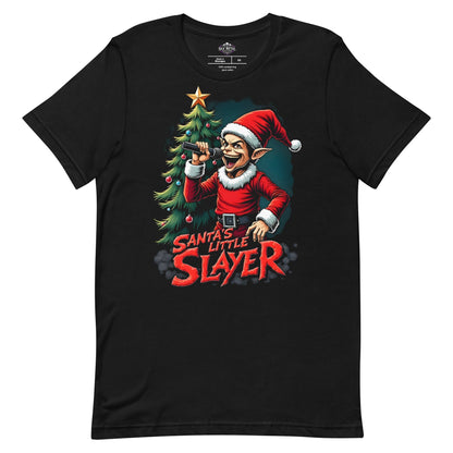 Santa's little Slayer 2 -T-Shirt Heavy Metal T-Shirt Christmas Weihnachts T-Shirt von Dax Metal Designs – Bella+Canvas

