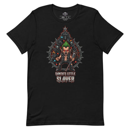 Santa's little Slayer 3 -T-Shirt Heavy Metal T-Shirt Christmas Weihnachts T-Shirt von Dax Metal Designs – Bella+Canvas
