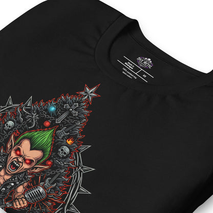 Santa's little Slayer 3 -T-Shirt Heavy Metal T-Shirt Christmas Weihnachts T-Shirt von Dax Metal Designs – Bella+Canvas
