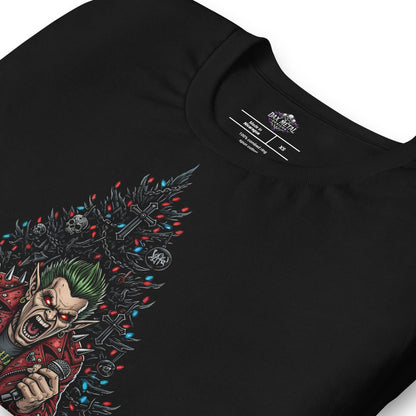 Santa's little Slayer 4 -T-Shirt Heavy Metal T-Shirt Christmas Weihnachts T-Shirt von Dax Metal Designs – Bella+Canvas
