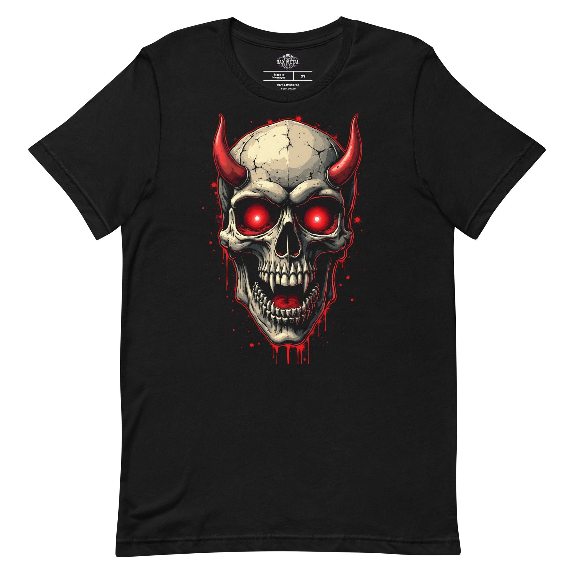 Skull 4 - T-Shirt - Dax Metal Designs