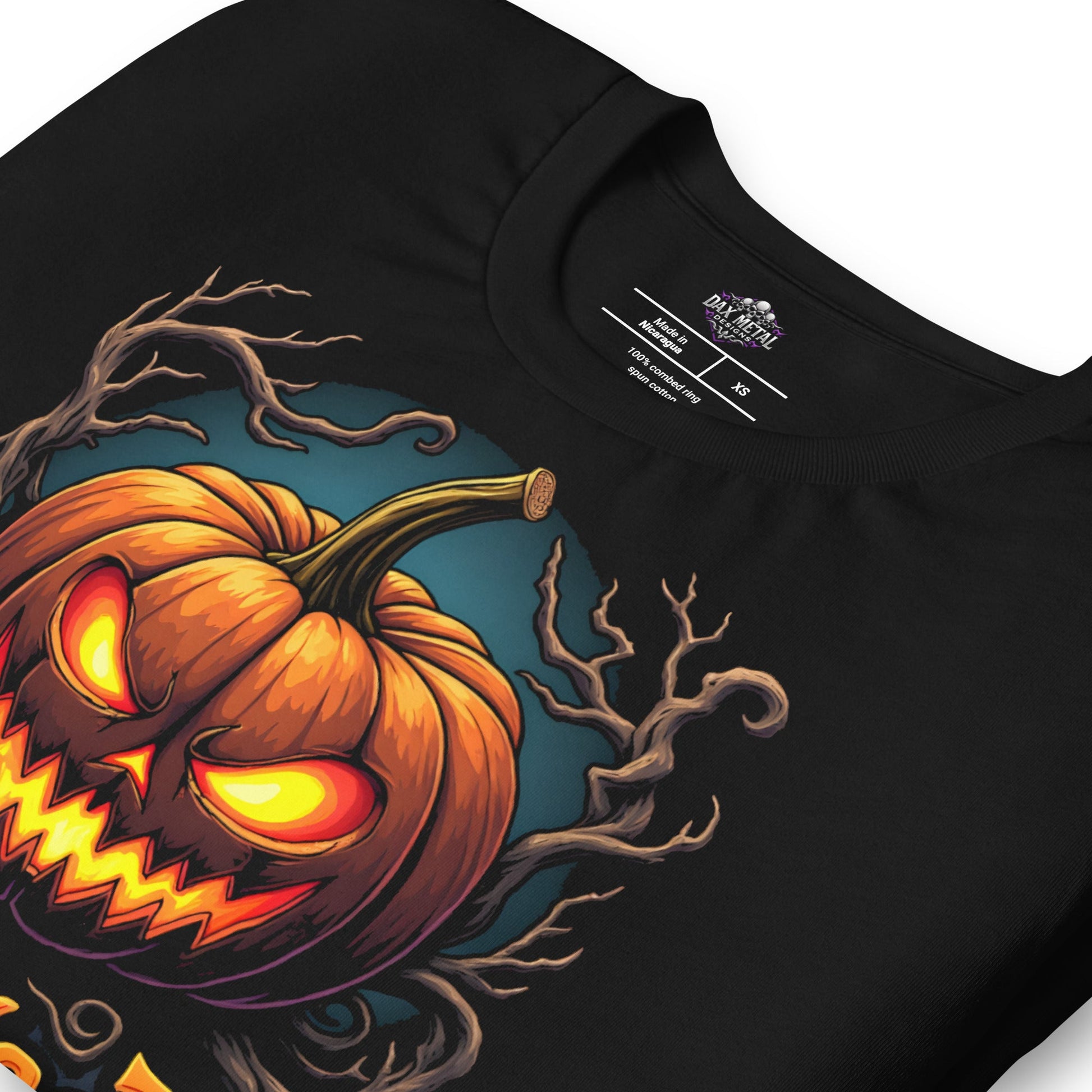 The Harvest is Hungry -T-Shirt Heavy Metal T-Shirt Halloween T-Shirt von Dax Metal Designs – Bella+Canvas