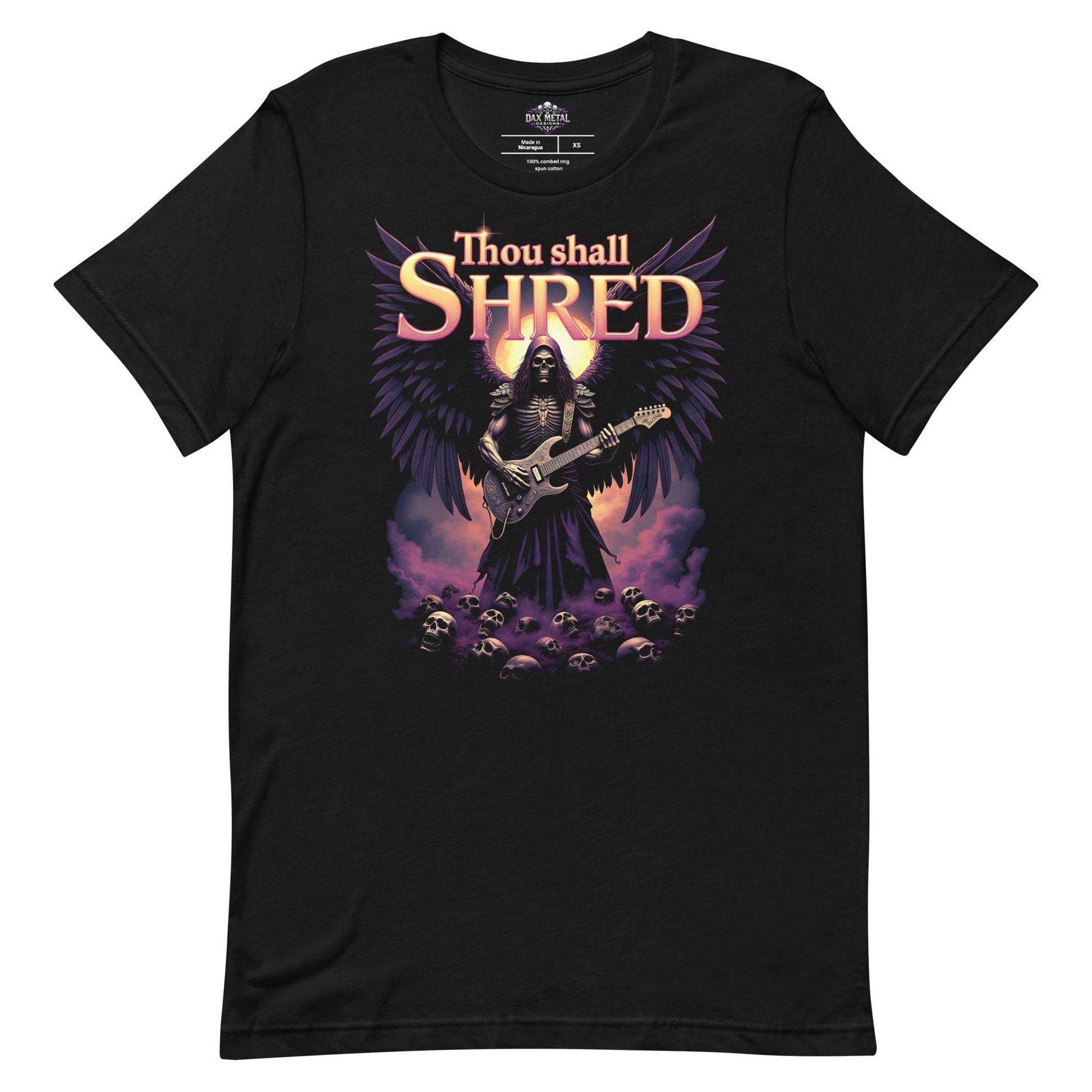 Thou shall Shred - T-Shirt - Dax Metal Designs