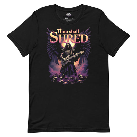 Thou shall Shred - T-Shirt - Dax Metal Designs