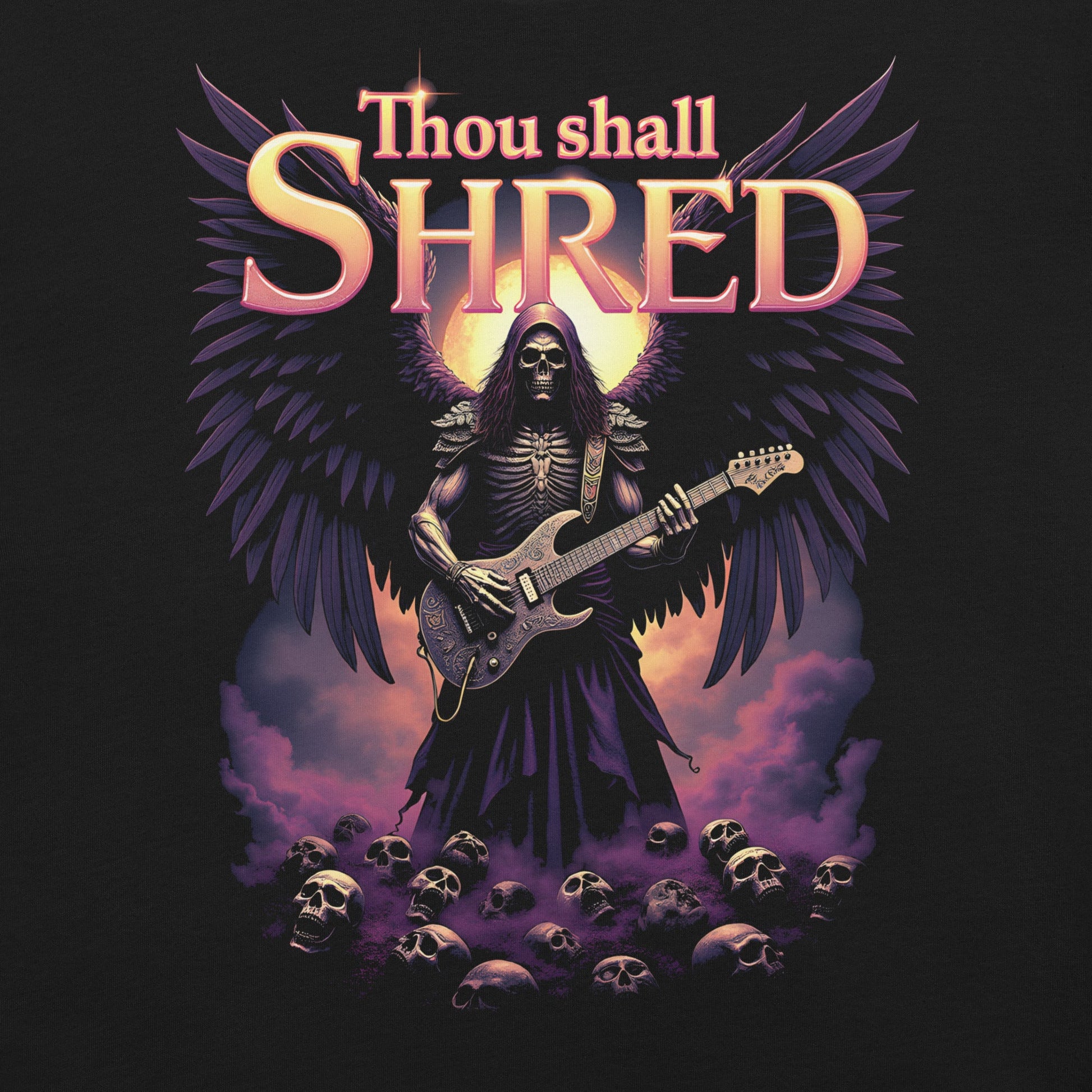 Thou shall Shred - T-Shirt - Dax Metal Designs