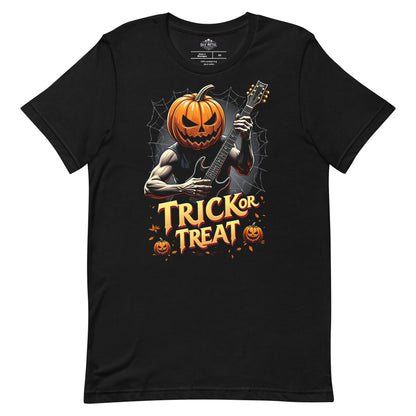 Trick or Treat 1 -T-Shirt Heavy Metal T-Shirt Halloween T-Shirt von Dax Metal Designs – Bella+Canvas