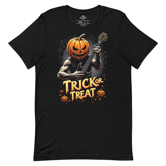 Trick or Treat 1 -T-Shirt Heavy Metal T-Shirt Halloween T-Shirt von Dax Metal Designs – Bella+Canvas