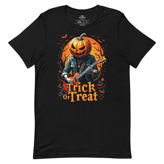 Trick or Treat 2 -T-Shirt Heavy Metal T-Shirt Halloween T-Shirt von Dax Metal Designs – Bella+Canvas