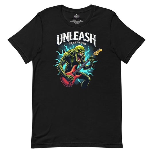 Unleash the Riff within 2 - T-Shirt - Dax Metal Designs